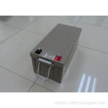 12V 150AH MF Rechargeable UPS Lead Acid Battery For Street